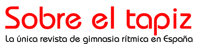 Sobre el tapíz.